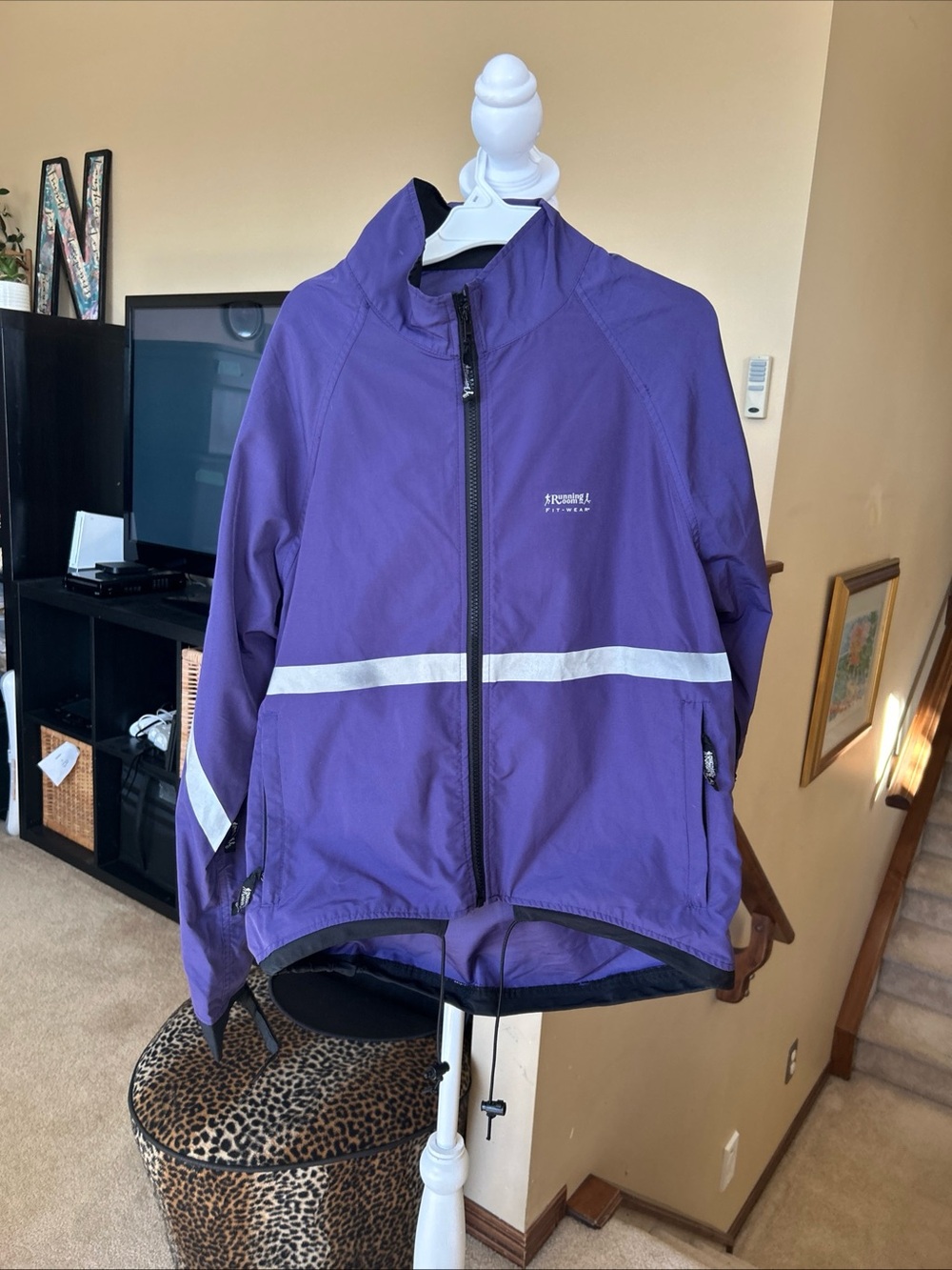 Running Room Fit Wear Jacket with reflective details